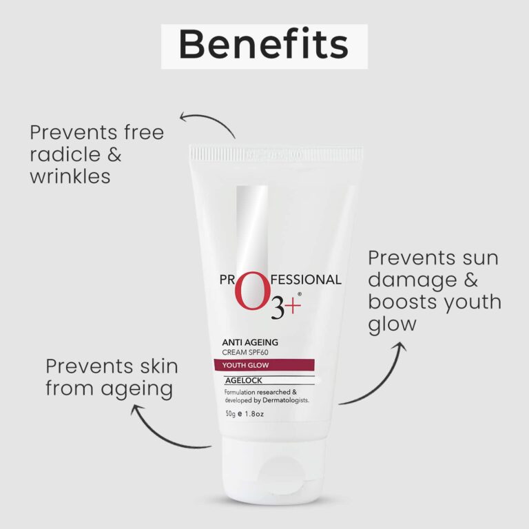 O3+ Age Lock Anti Ageing Cream SPF 60 (50g) - O3+