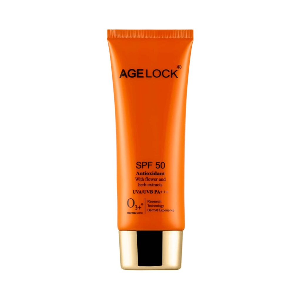 O3+ Age Lock Antioxidant Sunscreen SPF 50 PA+++ (75g) - O3+