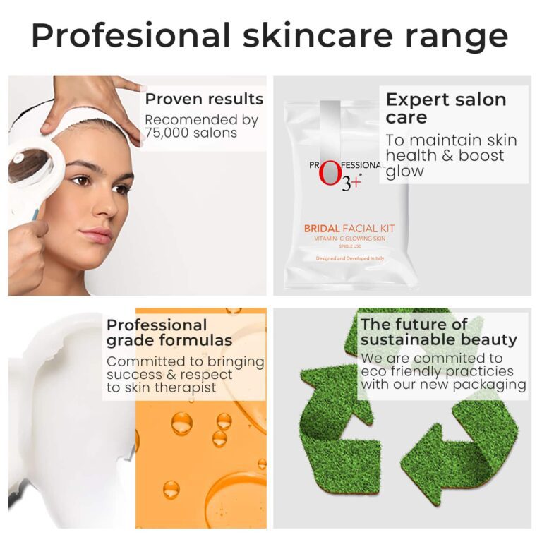 O3+ Bridal Facial Kit Vitamin C Glowing Skin (67g+69ml) - O3+