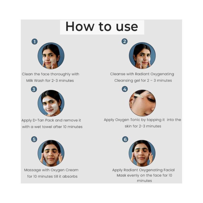 O3+ Bridal Oxygenating Glow Skin Facial Kit - (10Pcs) - O3+