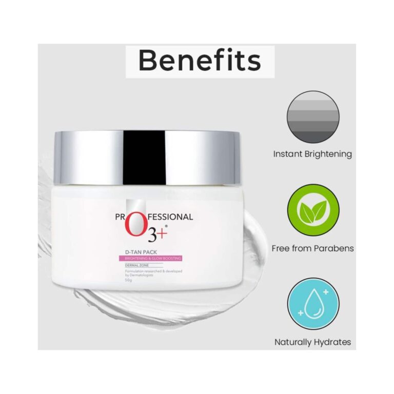 O3+ Brightening & Glow Boosting Dermal Zone D-Tan Pack (50g) - O3+