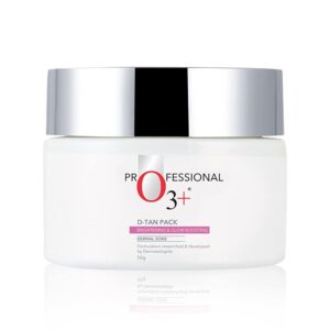 O3+ D-TAN Professional Face Pack for Instant Tan Removal & Glowing Skin with Lactic Acid, Pea Extract & Mint Extract - Ideal for All Skin Types 50g | Detan Pack for Tan Removal...