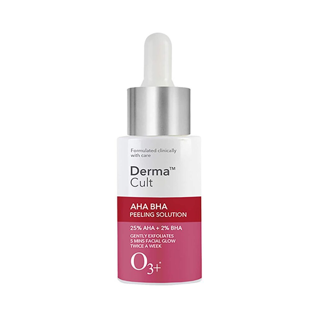 O3+ Derma Cult AHA + BHA Peeling Solution (30ml) - O3+