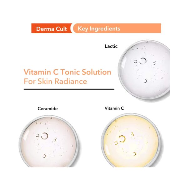 O3+ Derma Cult Vitamin C Tonic Serum Solution Toner (200ml) - O3+