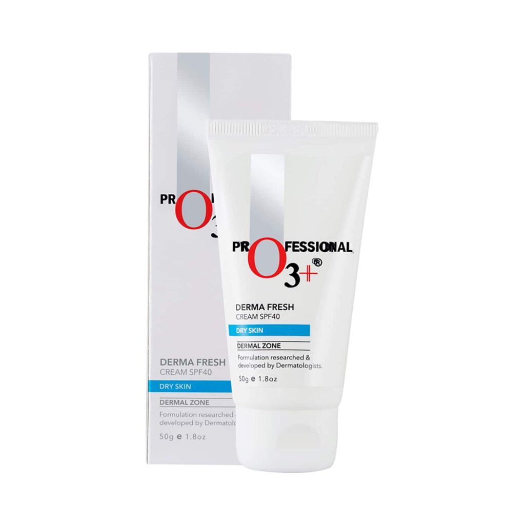 O3+ Derma Fresh Sunscreen Cream SPF 40 (50g) - O3+