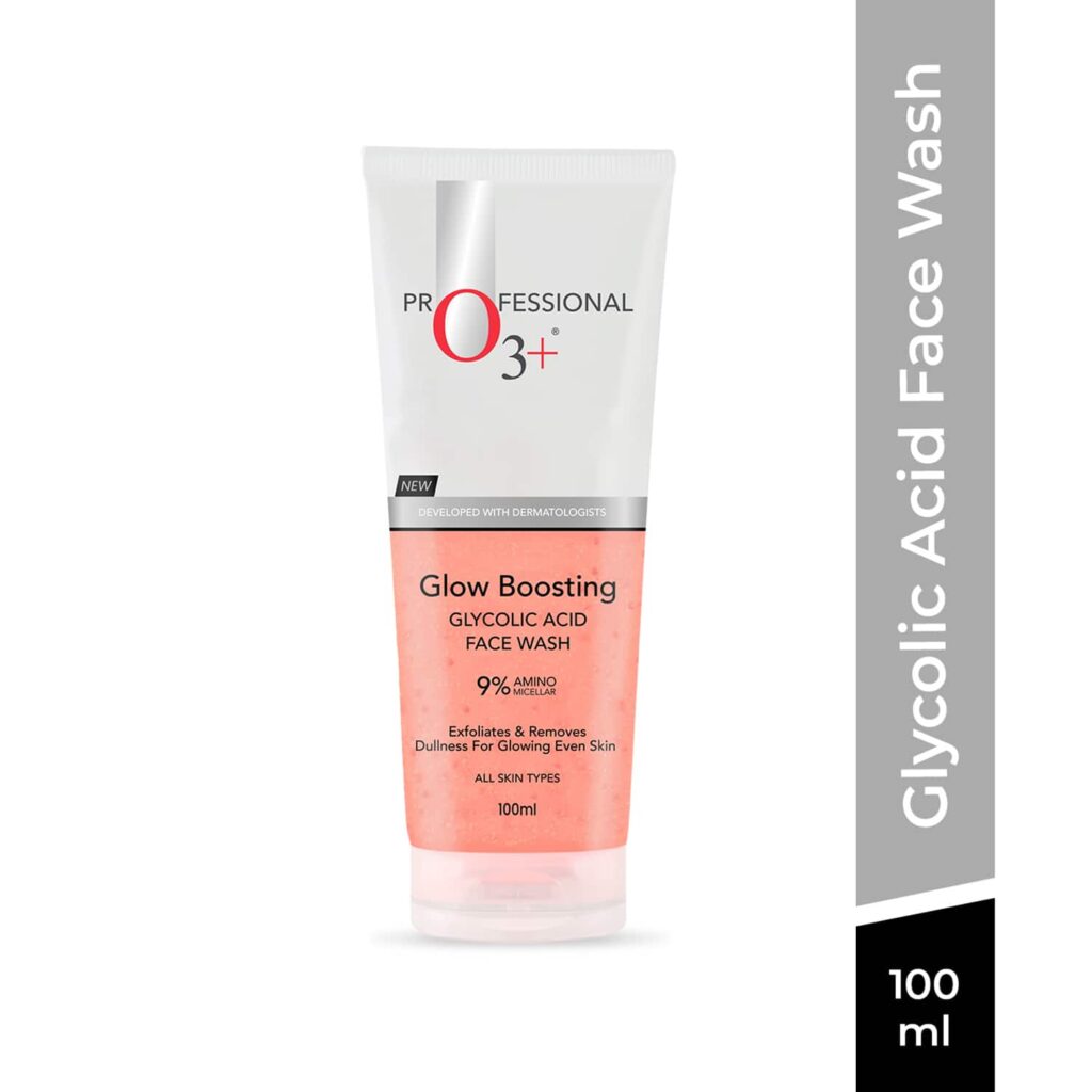 O3+ Glow Boosting Glycolic Acid Brightening Face Wash (100 ml) - O3+