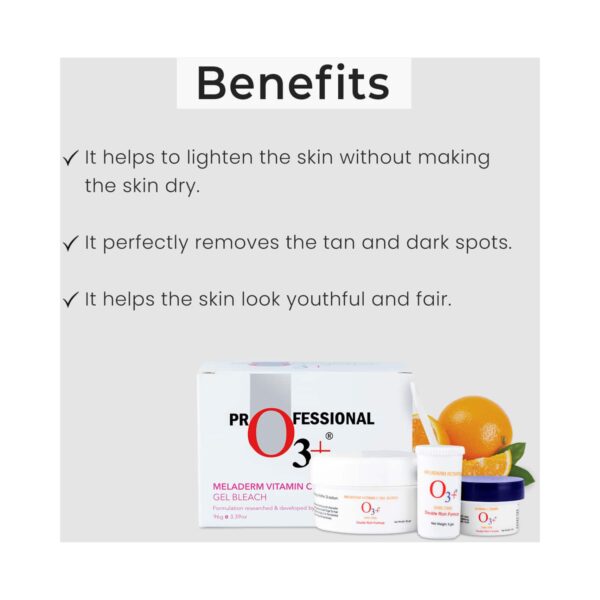 O3+ Meladerm Vitamin C Gel Bleach (96g) - O3+