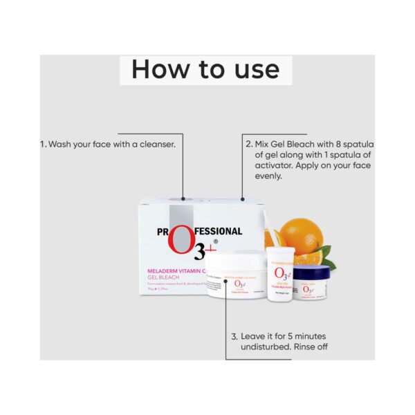 O3+ Meladerm Vitamin C Gel Bleach (96g) - O3+