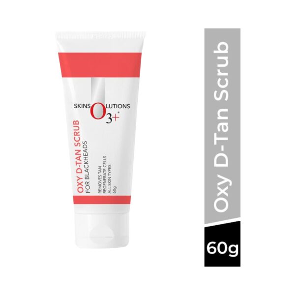 O3+ Oxy D-Tan Scrub For Blackheads (60g) - O3+