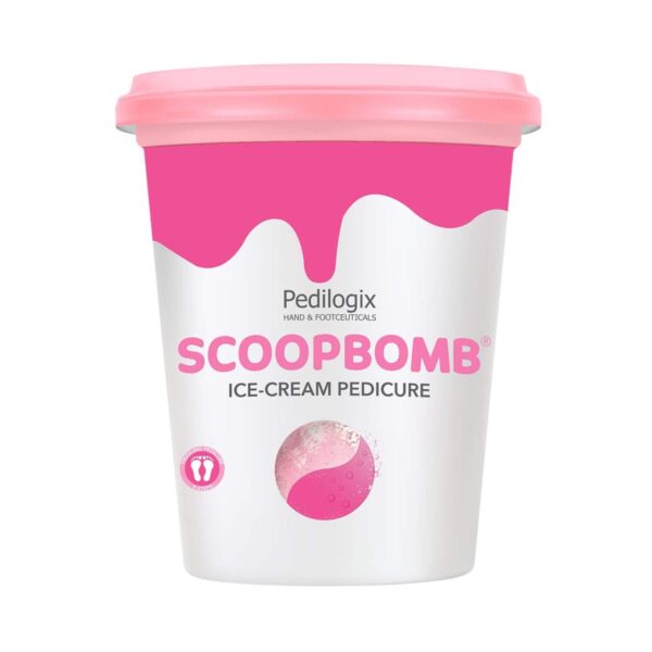 O3+ Pedilogix Scoop Bomb Pedicure With Bath Bomb For Soft and Moisturised Feet (110 g) - O3+