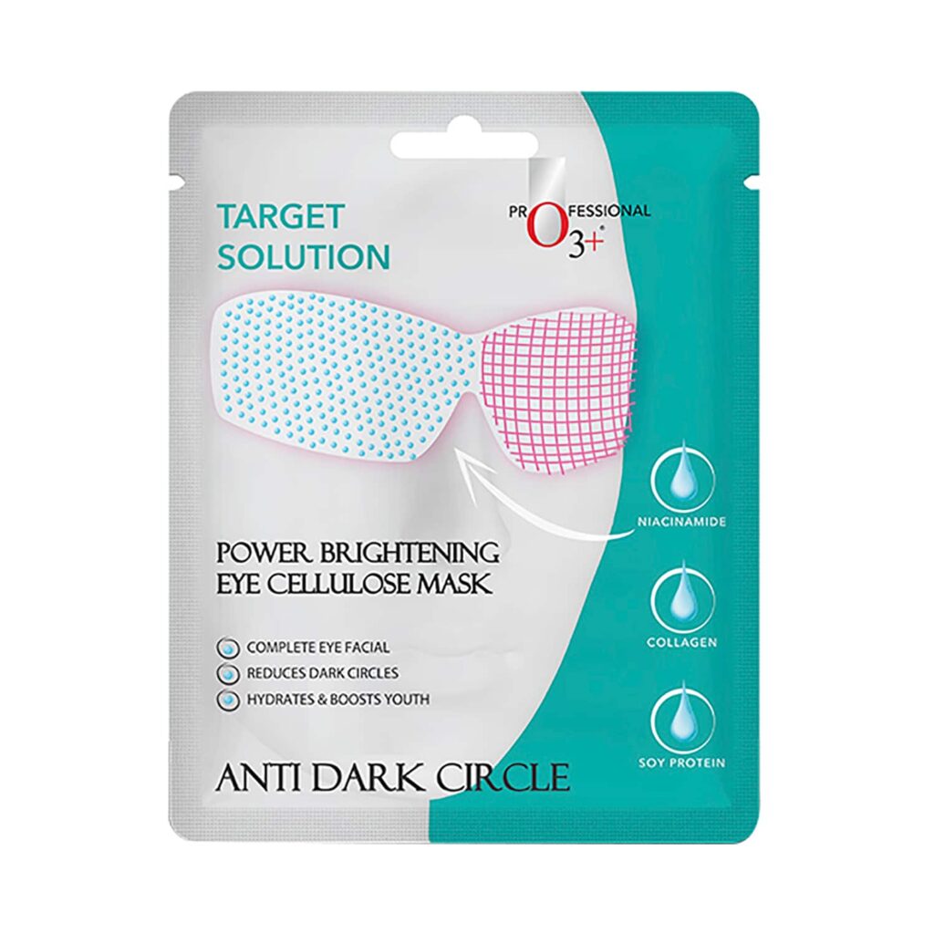 O3+ Power Brightening Anti Dark Circle Eye Sheet Mask (5g) - O3+