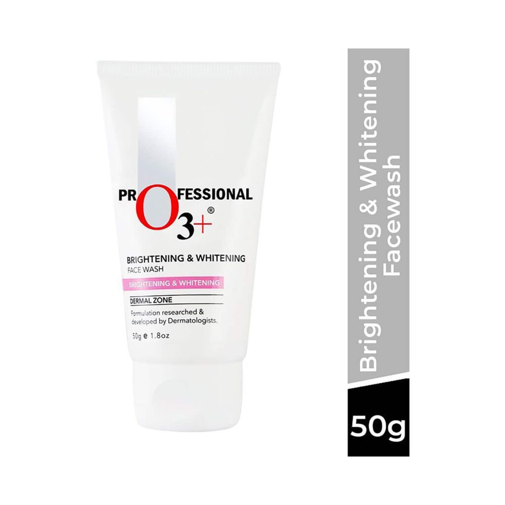 O3+ Professional Brightening & Whitening Dermal Zone Face Wash (50g) - O3+