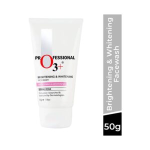 O3+ Professional Brightening & Whitening Dermal Zone Face Wash (50g) - O3+