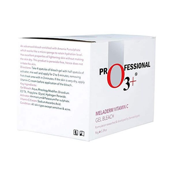 O3+ Professional Meladerm Vitamin C Gel Bleach (96g) - O3+