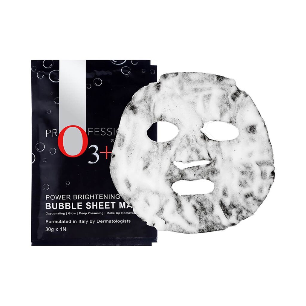 O3+ Professional Power Brightening Bubble Face Sheet Mask (30 g) - O3+