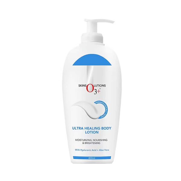 O3+ Ultra Healing Brightening Body Lotion Moisturiser (400ml) - O3+