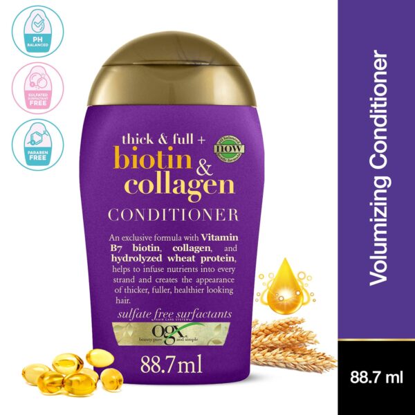 OGX Thick & Full Biotin & Collagen Conditioner (88.7ml) - OGX