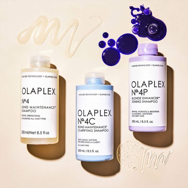 Olaplex No.4 Blonde Enhancer Toning Shampoo (250g) - Olaplex