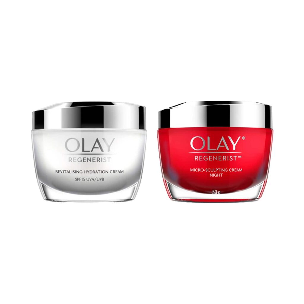 Olay Regenerist Revitalising Hydration Day Cream Spf 15 (50 g) And Olay Night Cream (50g) Combo - Olay