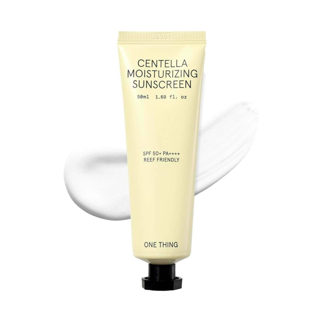 ONE THING Centella Moisturizing Sunscreen With SPF 50 PA++++ (50 ml) - ONE THING