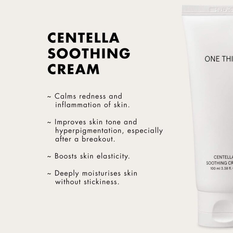 ONE THING Centella Soothing Cream (100 ml) - ONE THING