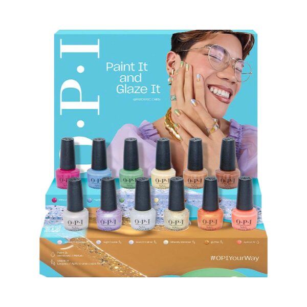 O.P.I Lacquer Spring Collection Nail Polish - Gliterally Shimmer (15 ml) - O.P.I