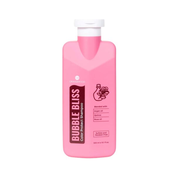 Orangewood Bubble Bliss Color Protect Shampoo and Conditioner (600 ml) Pack of 2 Combo - Orangewood