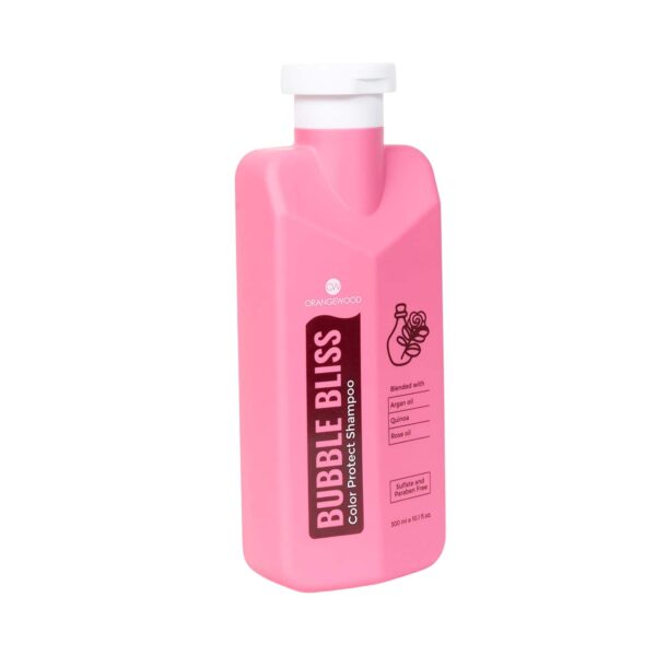 Orangewood Bubble Bliss Color Protect Shampoo and Conditioner (600 ml) Pack of 2 Combo - Orangewood