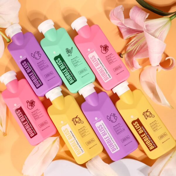 Orangewood Bubble Bliss Color Protect Shampoo and Conditioner (600 ml) Pack of 2 Combo - Orangewood