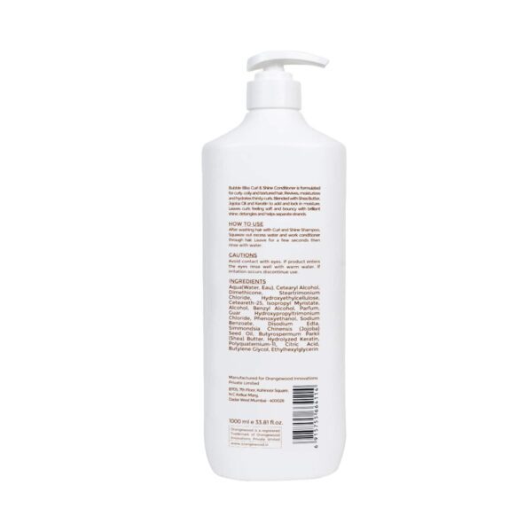 Orangewood Bubble Bliss Curl and Shine Conditioner (1000 ml) - Orangewood
