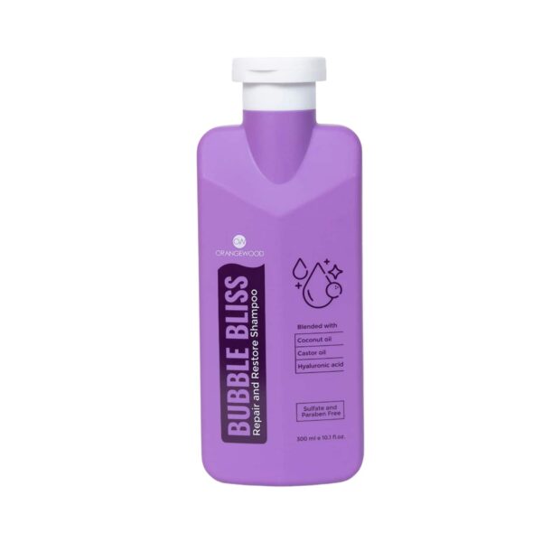 Orangewood Bubble Bliss Repair And Restore Shampoo and Conditioner (600 ml) Combo - Orangewood