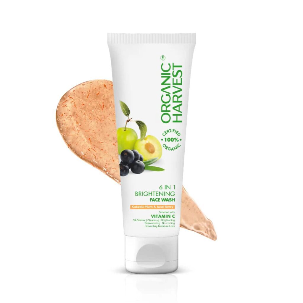 Organic Harvest Face Wash - 6 in 1 (100g) - Organic Harvest