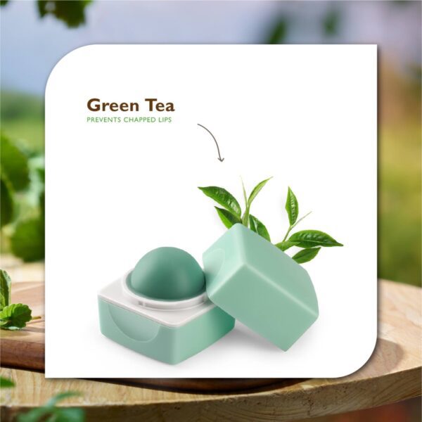 Organic Harvest Green Tea High Gloss Lip Balm (10g) - Organic Harvest
