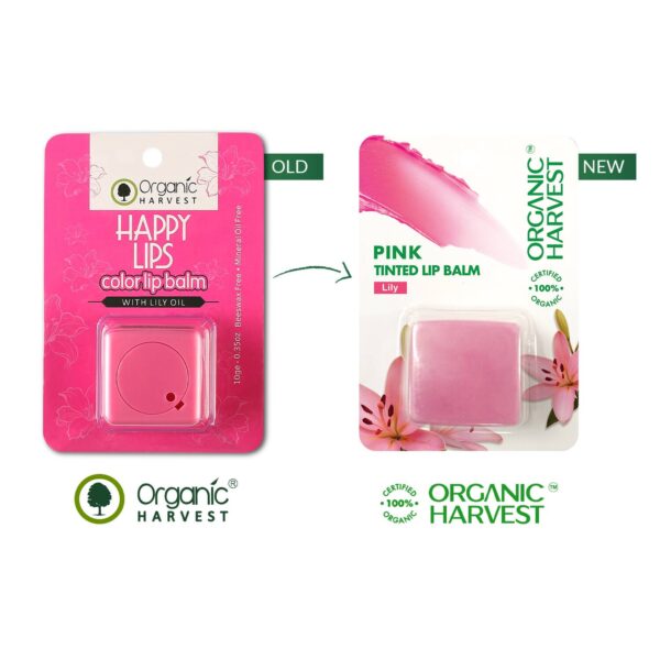 Organic Harvest Lily Pink Lip Balm (10g) - Organic Harvest