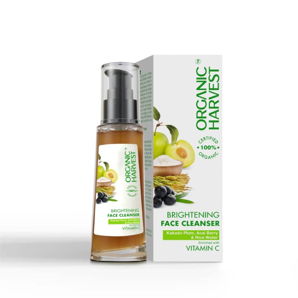 Organic Harvest Skin Illuminate Vitamin C Cleanser (100ml) - Organic Harvest