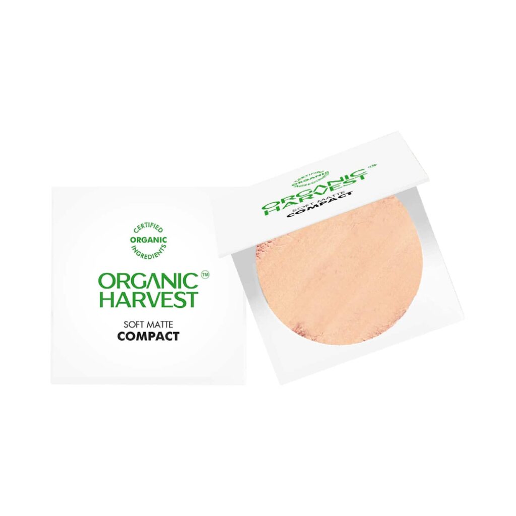 Organic Harvest Soft Matte Compact - Warm Tan (9g) - Organic Harvest