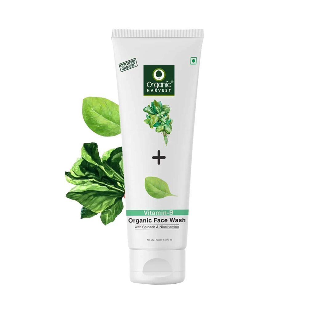 Organic Harvest Vitamin B Face Wash (100 g) - Organic Harvest