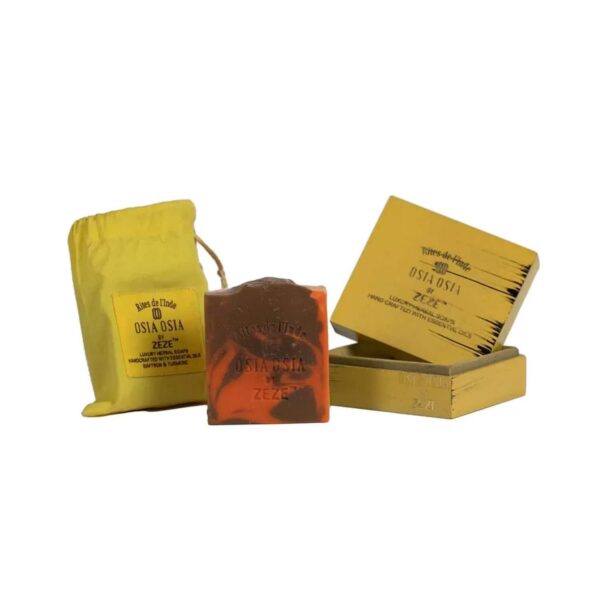 Osia Osia Saffron & Turmeric Soap (125g) - Osia Osia