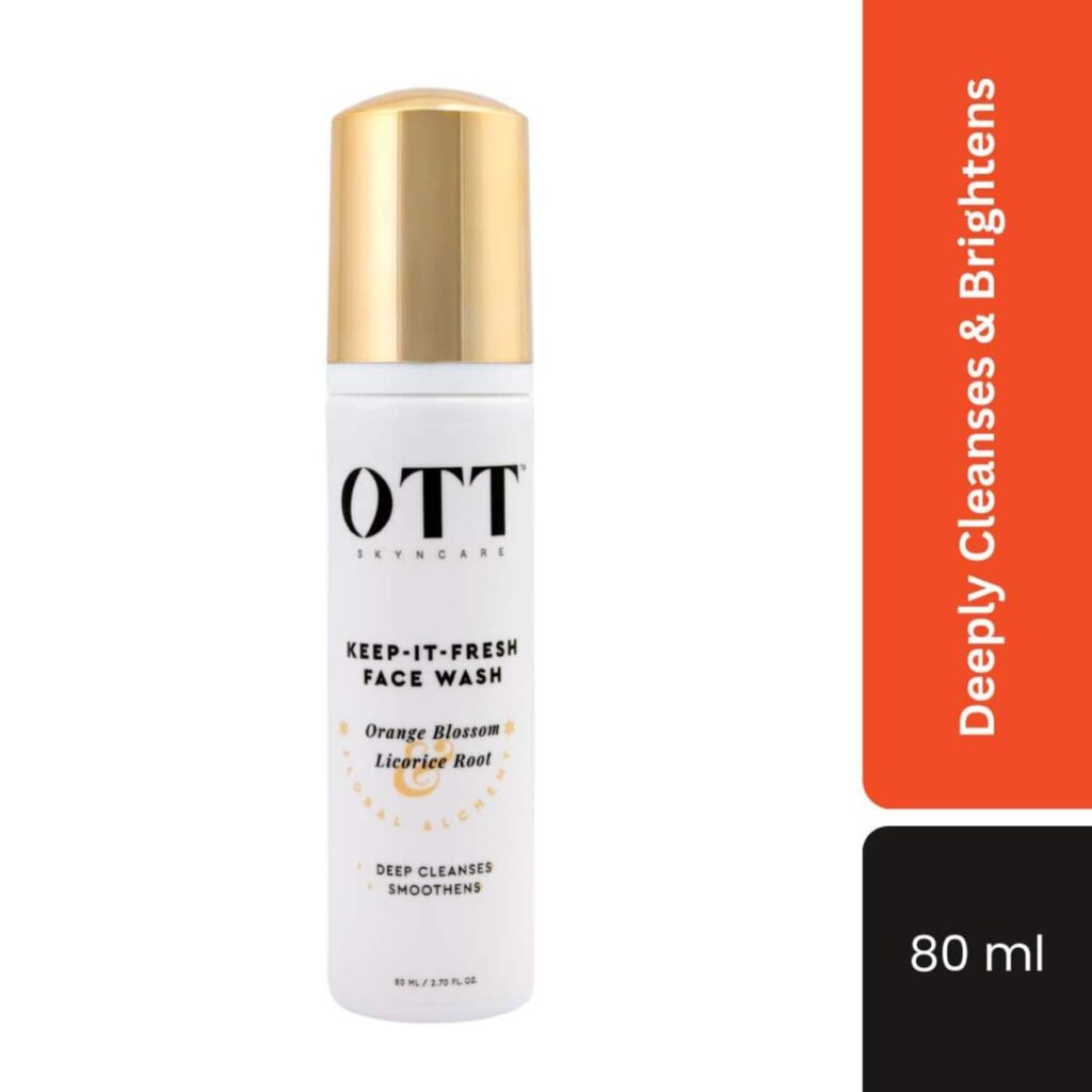 OTT SKYNCARE Keep-It-Fresh Face Wash (80ml) - OTT SKYNCARE