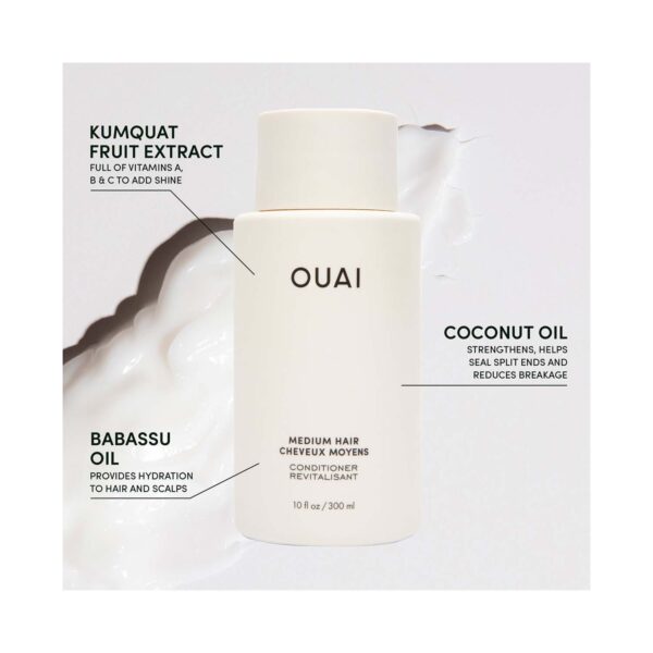 OUAI Medium Hair Conditioner (300 ml) - OUAI
