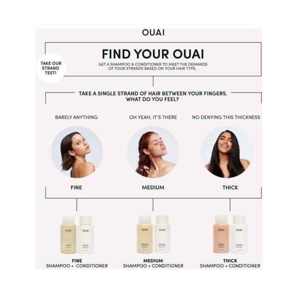 OUAI Medium Hair Conditioner (300 ml) - OUAI