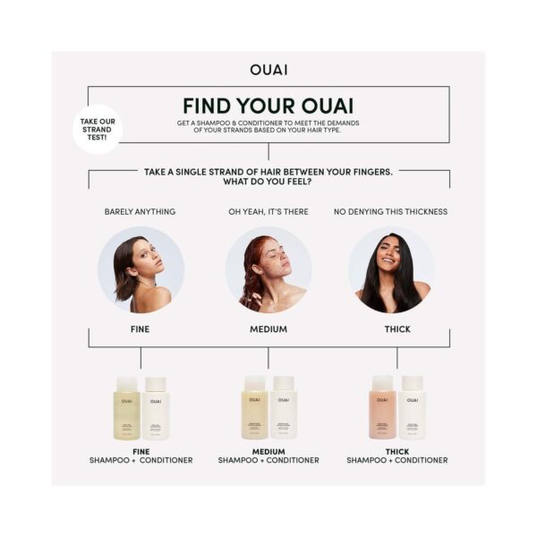 OUAI Thick Hair Conditioner (300 ml) - OUAI
