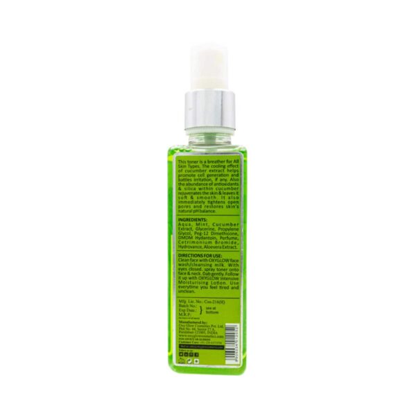 Oxyglow Cucumber Skin Toner (100ml) - Oxyglow