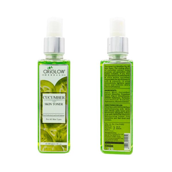 Oxyglow Cucumber Skin Toner (100ml) - Oxyglow
