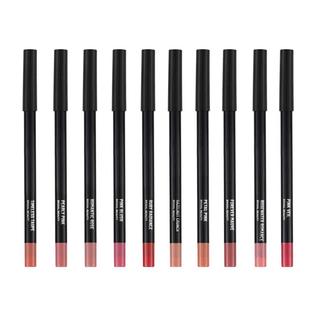 PAC 24H Bridal Lip Liner Kit (10 colors) (10 pcs) - PAC