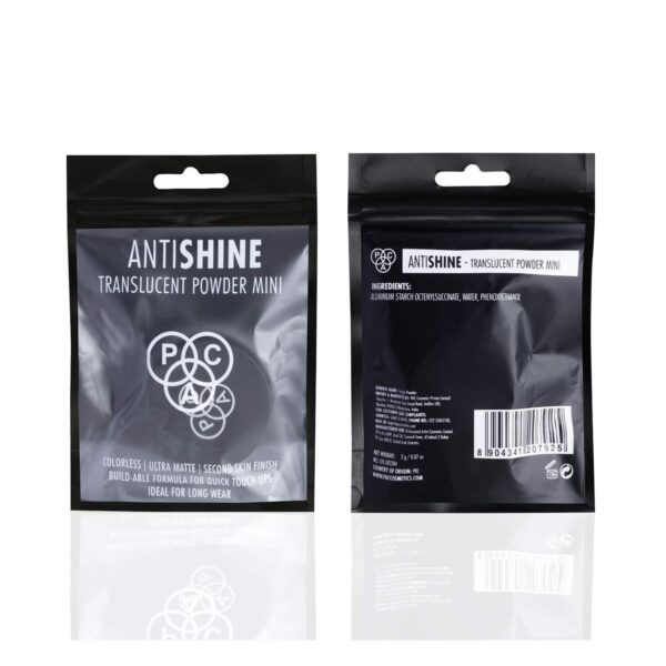 PAC Anti-Shine Translucent Powder Mini - 01 Shade (2g) - PAC