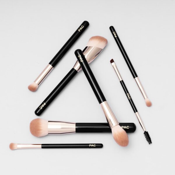 PAC Beginner Basic Face and Eye Brush Kit (7 pcs) - PAC