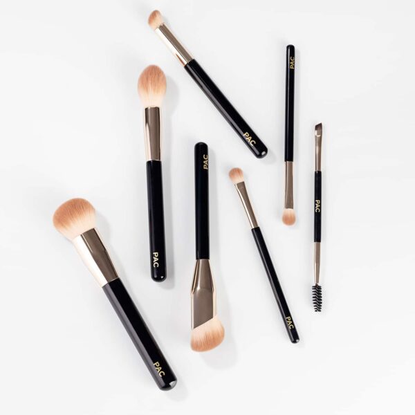 PAC Beginner Basic Face and Eye Brush Kit (7 pcs) - PAC