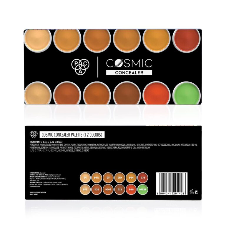PAC Cosmic Concealer Palette - X12 Shade (3.5g) - PAC