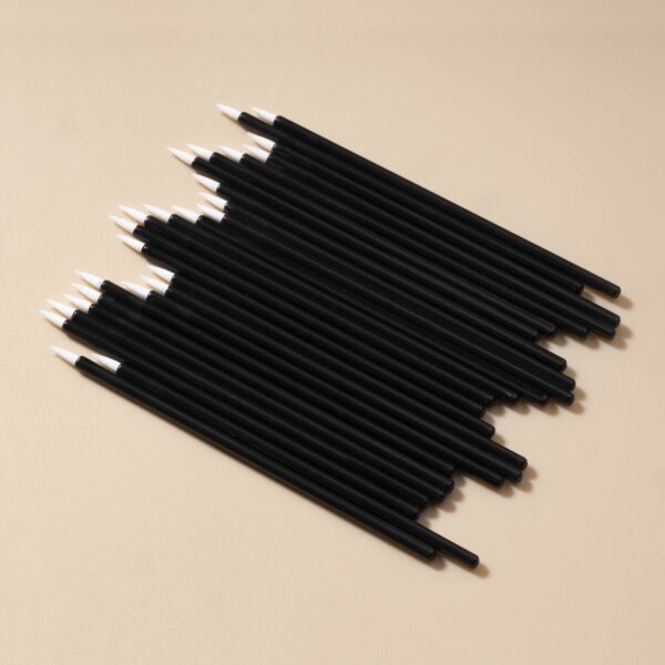 PAC Disposable Eyeliner Applicators - Black (25Pcs) - PAC